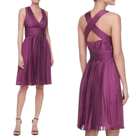 a.l.c. inez satin halter dress ALC Women's Inez Satin Dress
